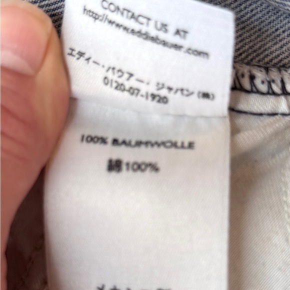 Eddie Bauer Vintage 90s Relaxed Fit Jeans 34x29 Light Wash - Picture 8 of 10